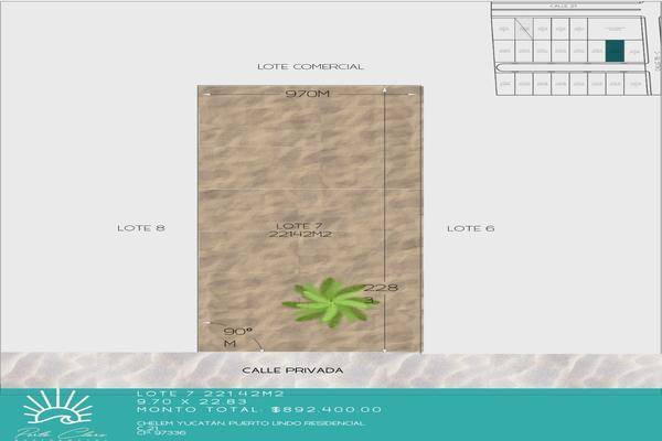 Foto de terreno habitacional en venta en  , chelem, progreso, yucatán, 30506934 No. 04