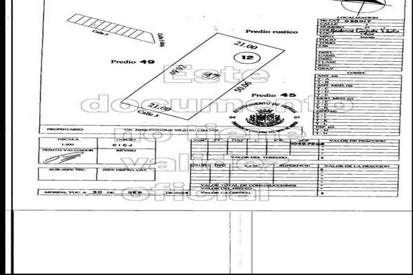 Foto de terreno habitacional en venta en  , cholul, mérida, yucatán, 0 No. 01