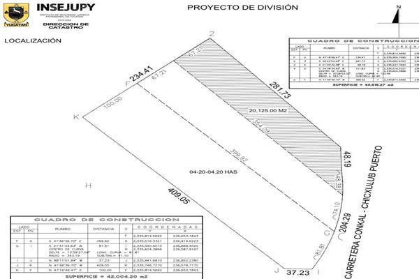 Foto de terreno habitacional en venta en  , conkal, conkal, yucatán, 30300785 No. 02