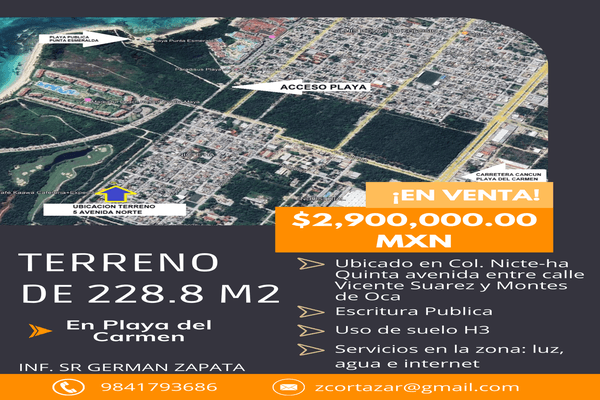Foto de terreno habitacional en 5 avenida norte , nicte-ha, solidaridad, quintana roo, 0 foto 01 Foto de terreno habitacional en venta en 5 avenida norte , nicte-ha, solidaridad, quintana roo, 0 No. 01