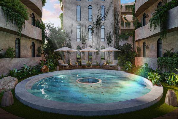 Foto de departamento en , aldea tulum, tulum, quintana roo, 0 foto 01 Foto de departamento en venta en , aldea tulum, tulum, quintana roo, 0 No. 01