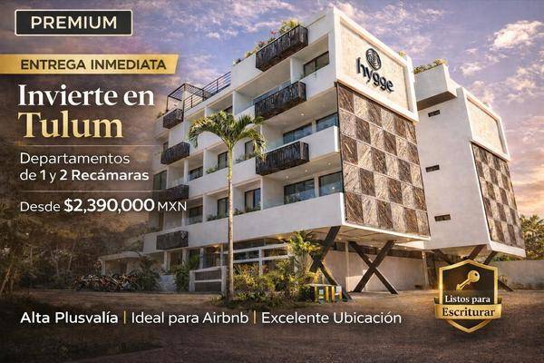 Foto de departamento en , aldea tulum, tulum, quintana roo, 0 foto 01 Foto de departamento en venta en , aldea tulum, tulum, quintana roo, 0 No. 01