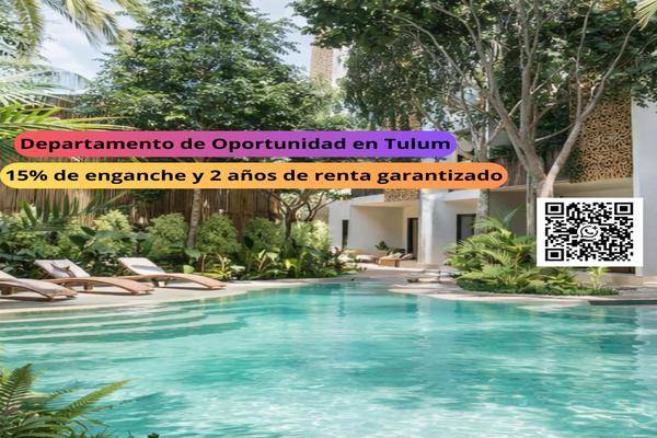 Foto de departamento en , aldea tulum, tulum, quintana roo, 0 foto 01 Foto de departamento en venta en , aldea tulum, tulum, quintana roo, 0 No. 01