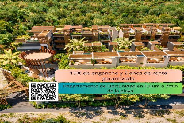 Foto de departamento en , aldea tulum, tulum, quintana roo, 0 foto 01 Foto de departamento en venta en , aldea tulum, tulum, quintana roo, 0 No. 01