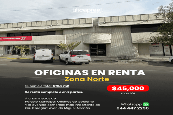 Foto de oficina en avenida nainari , zona norte, cajeme, sonora, 30188941 foto 01 Foto de oficina en renta en avenida nainari , zona norte, cajeme, sonora, 30188941 No. 01
