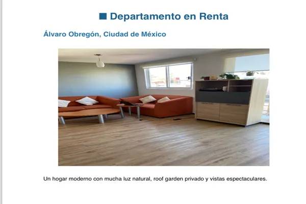 Foto de departamento en avenida toluca 387, olivar de los padres, álvaro obregón, df / cdmx, 30308377 foto 01 Foto de departamento en renta en avenida toluca 387, olivar de los padres, álvaro obregón, df / cdmx, 30308377 No. 01