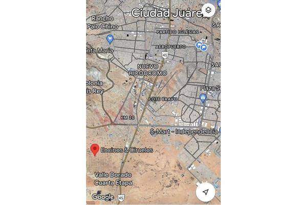 Foto de terreno habitacional en calle encinos esquina con calle ciruelos , granjas santa elena, juárez, chihuahua, 0 foto 03 Foto de terreno habitacional en venta en calle encinos esquina con calle ciruelos , granjas santa elena, juárez, chihuahua, 0 No. 03