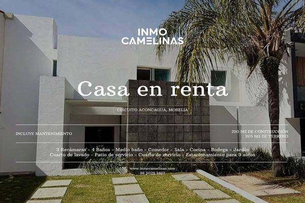 Foto de casa en circuito aconcagua , rincón de altozano, morelia, michoacán de ocampo, 30907087 foto 01 Foto de casa en renta en circuito aconcagua , rincón de altozano, morelia, michoacán de ocampo, 30907087 No. 01