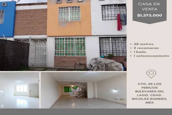 Foto de casa en circuito de los pericos 52, bulevares del lago, nicolás romero, méxico, 30272706 foto 01 Foto de casa en venta en circuito de los pericos 52, bulevares del lago, nicolás romero, méxico, 30272706 No. 01