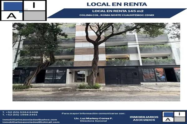 Foto de local en colima 340, roma norte, cuauhtémoc, df / cdmx, 0 foto 01 Foto de local en renta en colima 340, roma norte, cuauhtémoc, df / cdmx, 0 No. 01