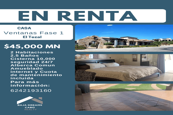 Foto de casa en , el tezal, los cabos, baja california sur, 0 foto 01 Foto de casa en renta en , el tezal, los cabos, baja california sur, 0 No. 01