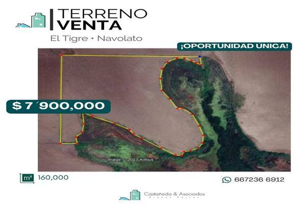 Foto de terreno comercial en el tigre , juan aldama (el tigre), navolato, sinaloa, 0 foto 01 Foto de terreno comercial en venta en el tigre , juan aldama (el tigre), navolato, sinaloa, 0 No. 01