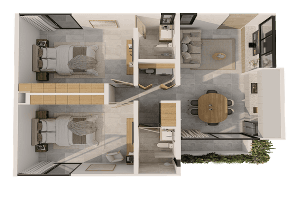 Foto de departamento en enuma , temozon norte, mérida, yucatán, 29762054 foto 04 Foto de departamento en venta en enuma , temozon norte, mérida, yucatán, 29762054 No. 04