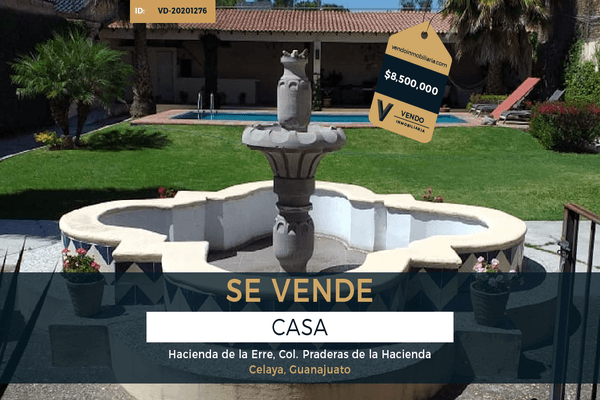 Foto de casa en hacienda de la erre , praderas de la hacienda, celaya, guanajuato, 0 foto 01 Foto de casa en venta en hacienda de la erre , praderas de la hacienda, celaya, guanajuato, 0 No. 01