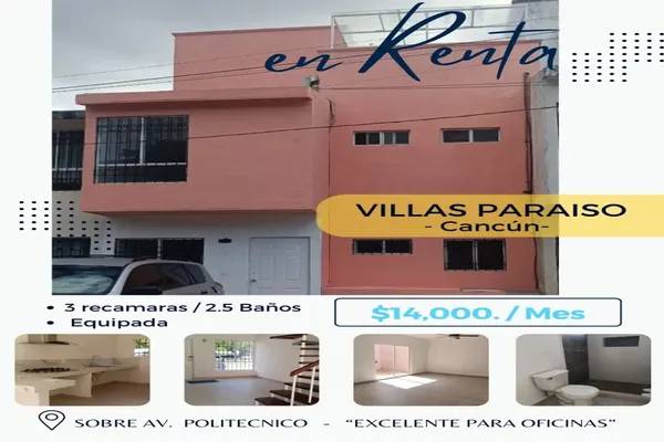 Foto de casa en instituto politécnico 5, cancún centro, benito juárez, quintana roo, 0 foto 01 Foto de casa en renta en instituto politécnico 5, cancún centro, benito juárez, quintana roo, 0 No. 01