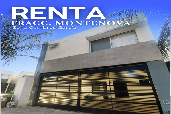 Foto de casa en monte alberdi , montenova, garcía, nuevo león, 29089495 foto 01 Foto de casa en renta en monte alberdi , montenova, garcía, nuevo león, 29089495 No. 01