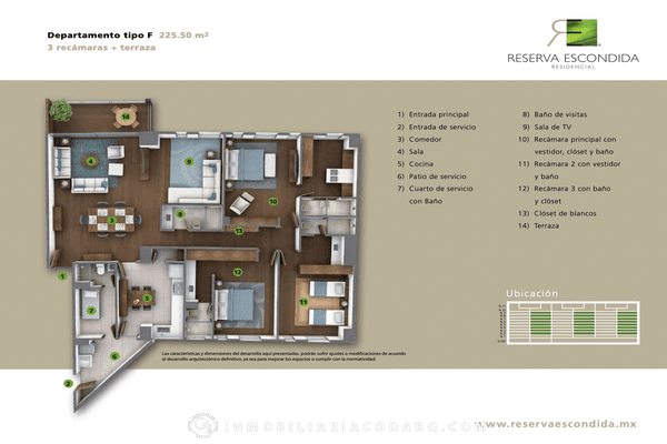 Foto de departamento en reserva escondida , hacienda de valle escondido, atizapán de zaragoza, méxico, 25157703 foto 02 Foto de departamento en venta en reserva escondida , hacienda de valle escondido, atizapán de zaragoza, méxico, 25157703 No. 02