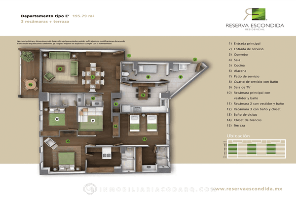 Foto de departamento en reserva escondida , hacienda de valle escondido, atizapán de zaragoza, méxico, 25157703 foto 03 Foto de departamento en venta en reserva escondida , hacienda de valle escondido, atizapán de zaragoza, méxico, 25157703 No. 03