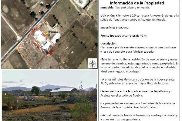 Foto de terreno habitacional en , tepatlaxco de hidalgo, tepatlaxco de hidalgo, puebla, 0 foto 02 Foto de terreno habitacional en venta en , tepatlaxco de hidalgo, tepatlaxco de hidalgo, puebla, 0 No. 02