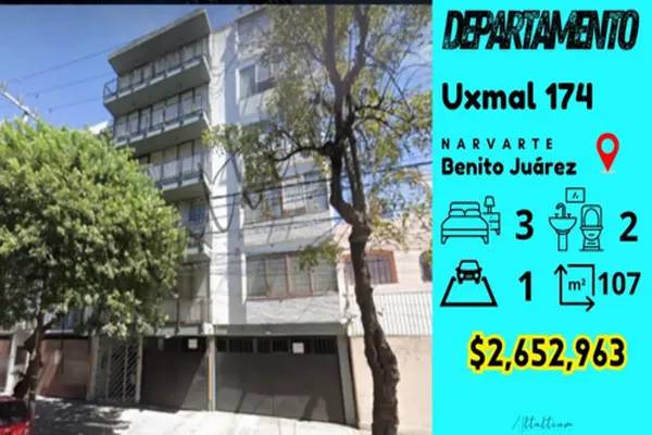 Foto de casa en uxmal 174, narvarte poniente, benito juárez, df / cdmx, 0 foto 02 Foto de casa en venta en uxmal 174, narvarte poniente, benito juárez, df / cdmx, 0 No. 02