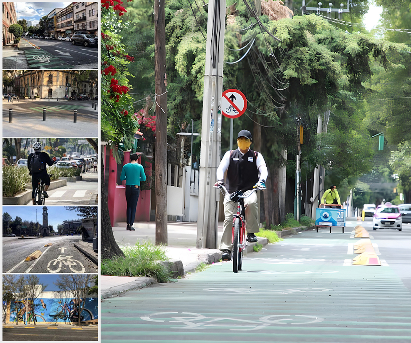ciclovías en la cdmx