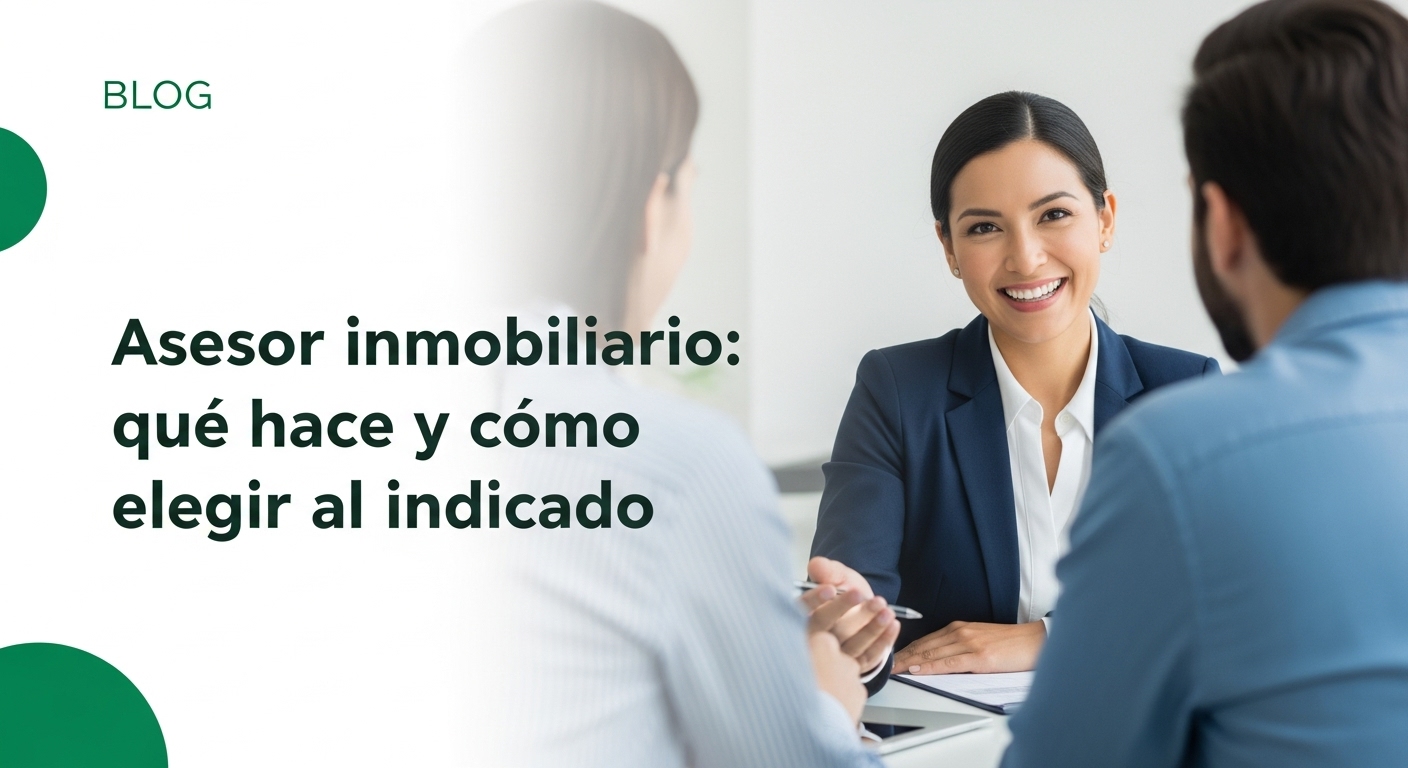 Asesor inmobiliario