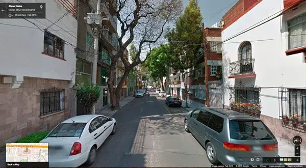 La colonia Atenor Salas formaba parte de la colonia Narvarte, de la que ahora es vecina, y tiene una ubicación cercana a las colonias Álamos y Roma. Foto: maps.google.com
